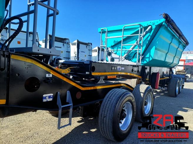 2021 AFRIT 25 CUBE SIDE TIPPER TRAILER #53107